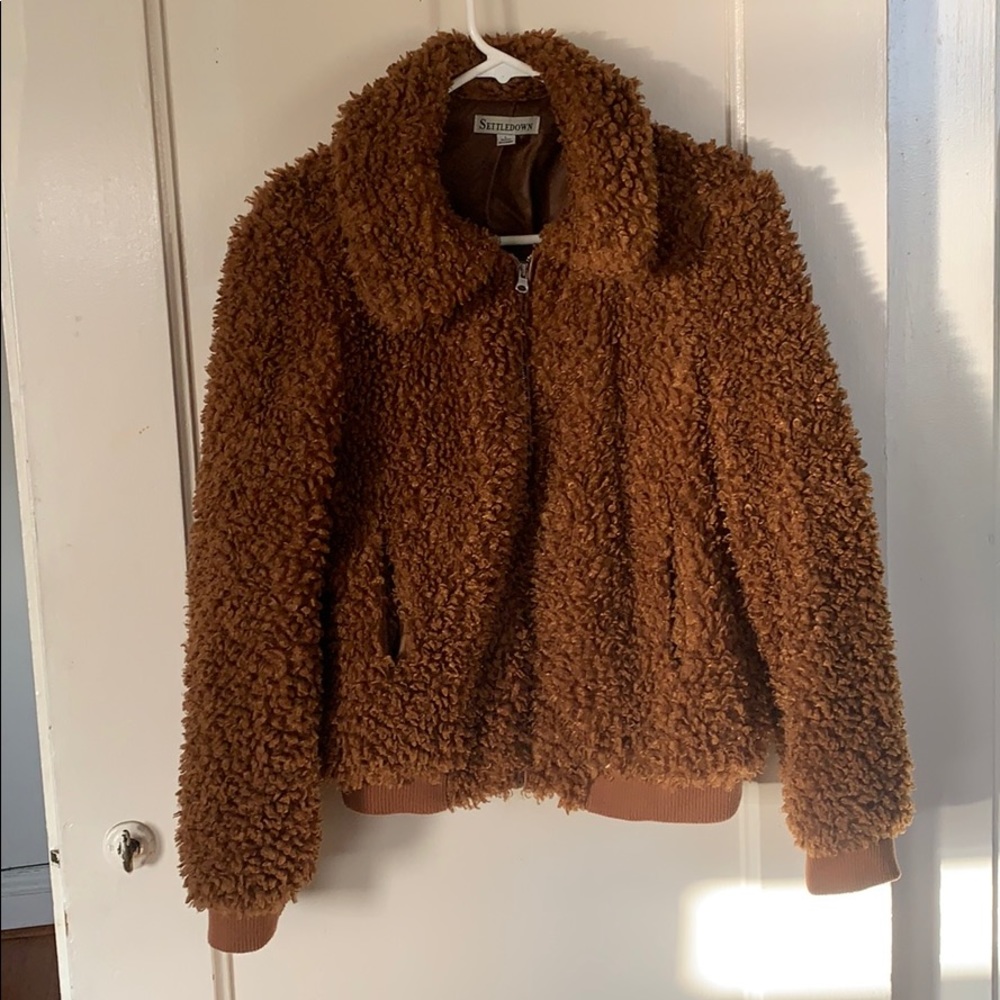 Light Brown Fur Jacket